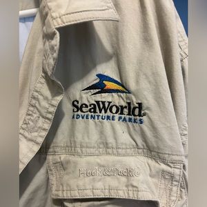 XXL Sea World button down short sleeve